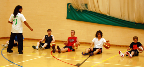 West Wales Tropics Basketball - drills